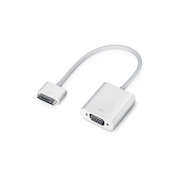 Apple Dock Connector to VGA Adapter